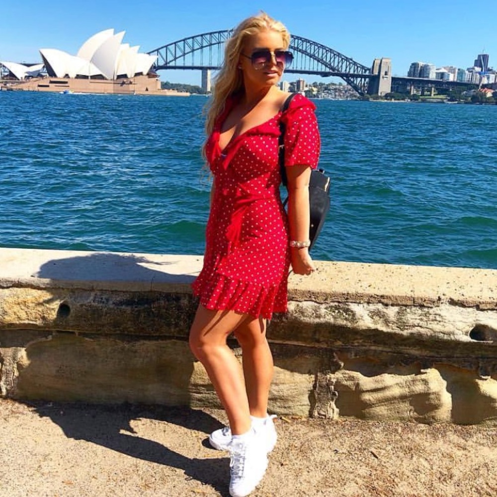 Red Polka Dot Dress